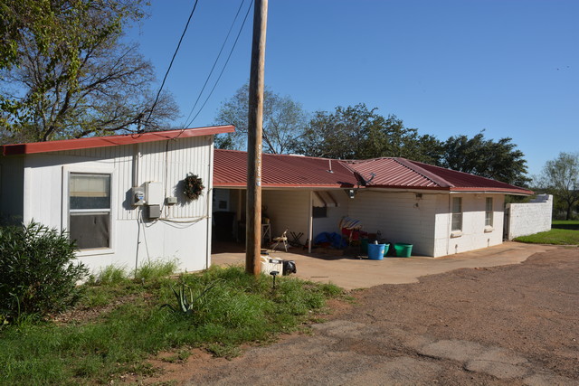 Front view of house located at 1308 Tilden St., Cotulla, TX